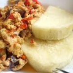 Boiled Yam and Fried Eggs