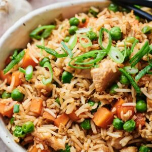 Chinese Fried Rice With Chicken