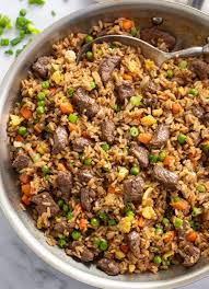 Chinese Rice With Beef