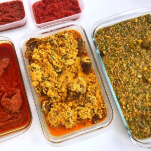 Amala And Fish