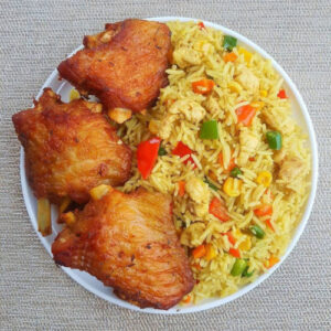 Fried Rice With Turkey